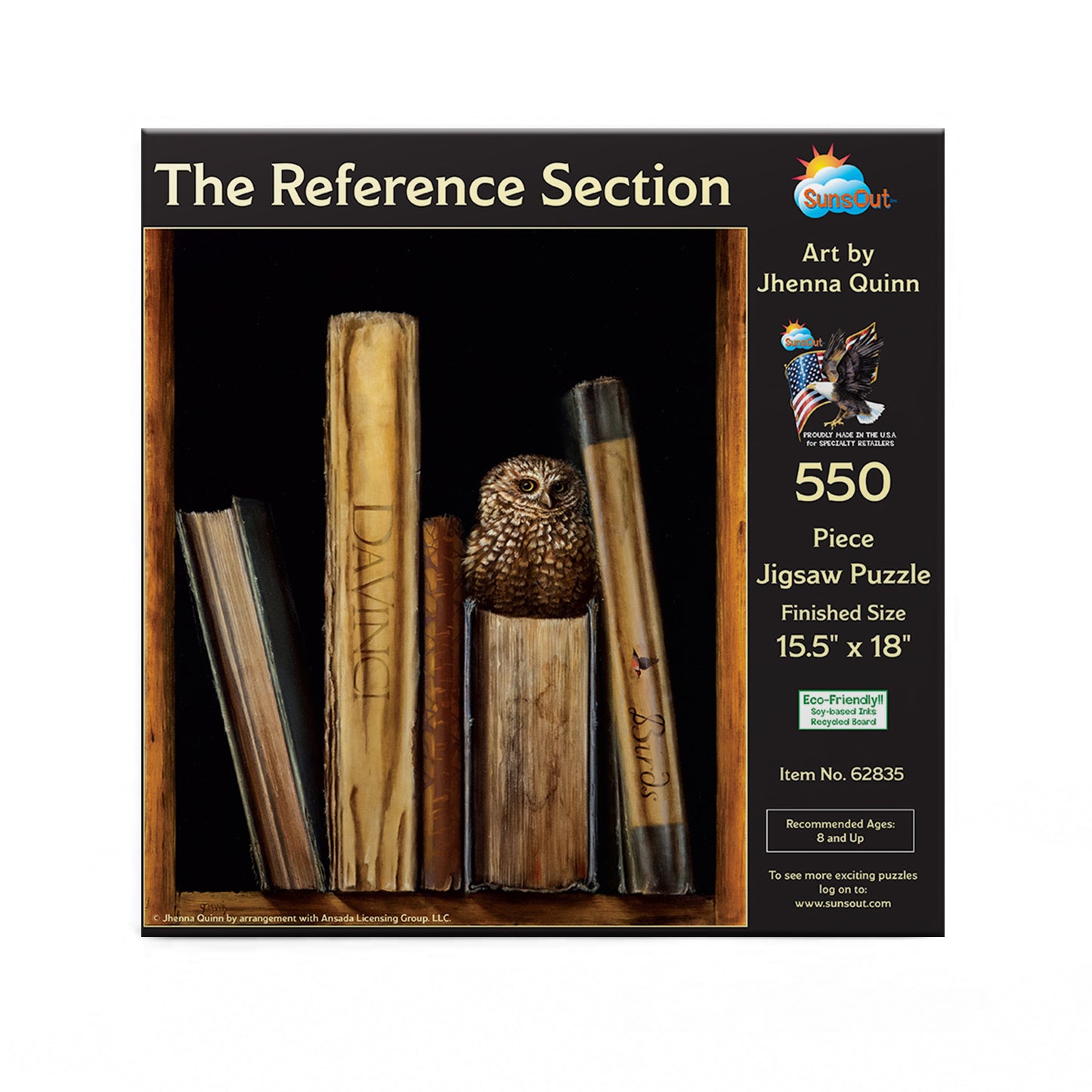 The Reference Section 550 pc  Jigsaw Puzzle 62835