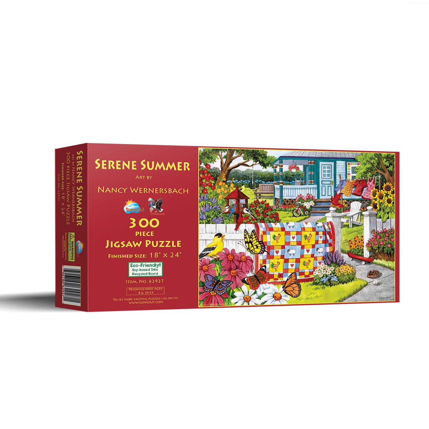 Serene Summer 300 pc  Jigsaw Puzzle 62927