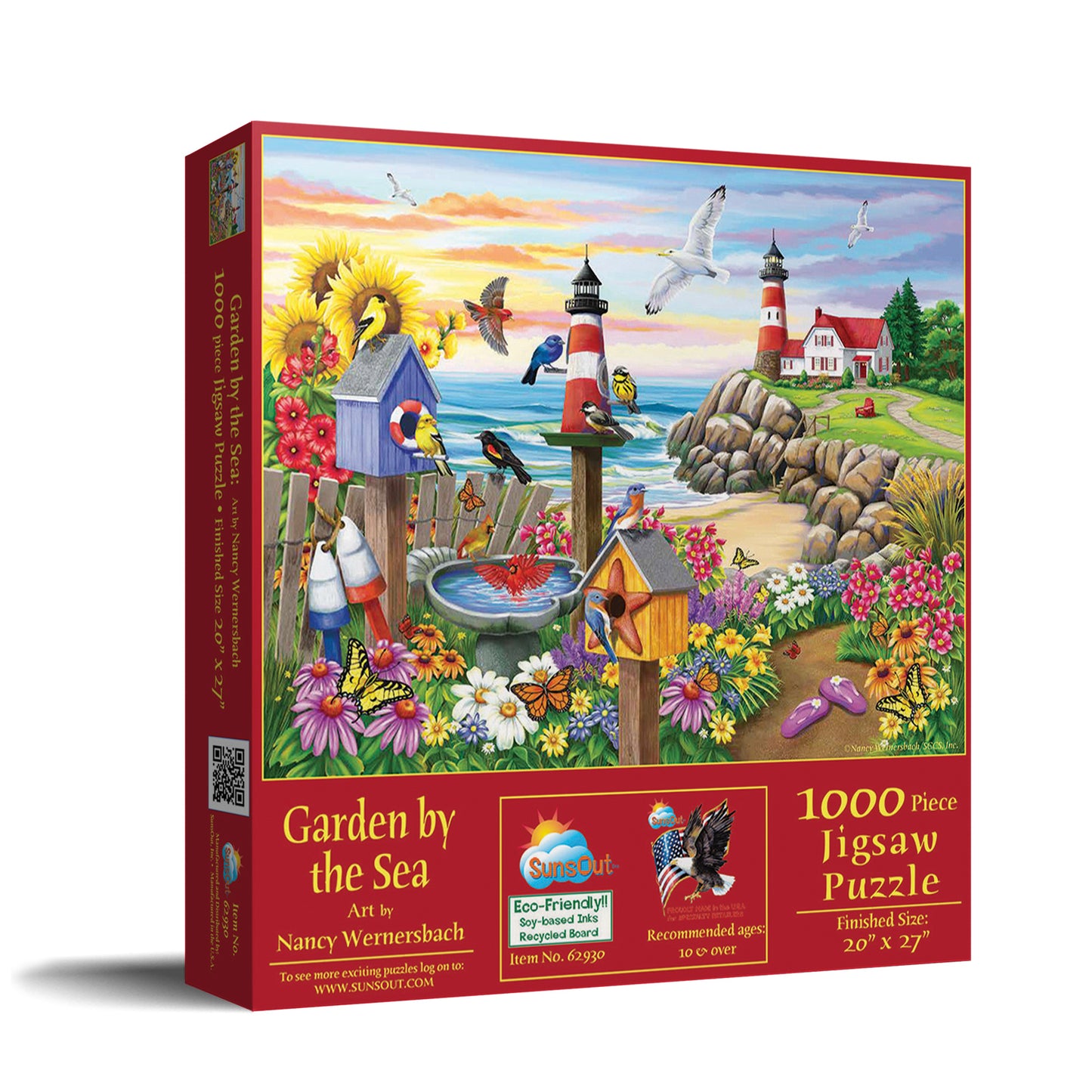 Garden by the Sea 1000 pc  Jigsaw Puzzle 62930