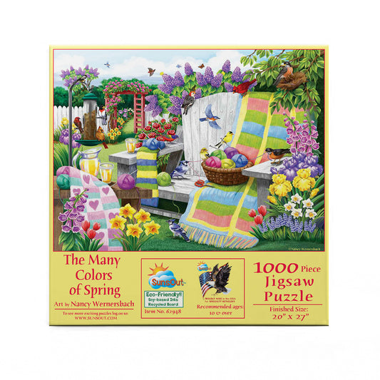 The Many Colors of Spring 1000 pc  Jigsaw Puzzle 62948