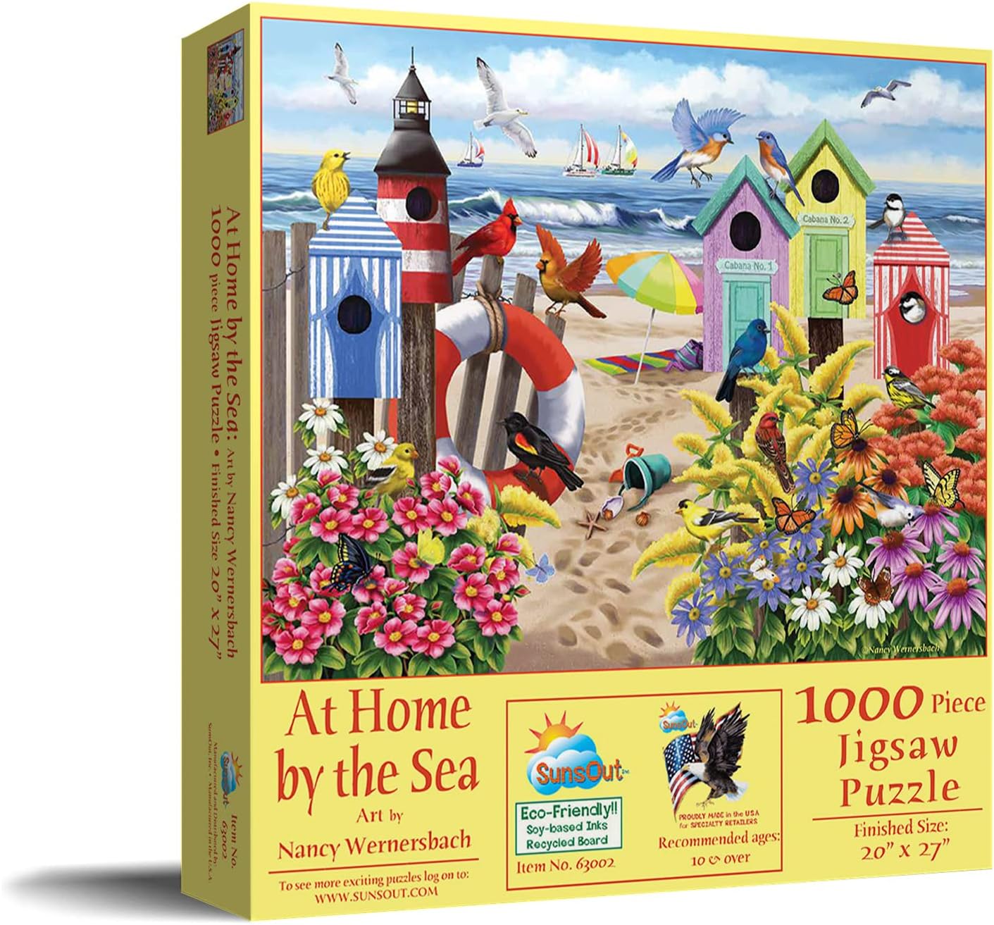 At Home by the Sea pc 1000 pc  Jigsaw Puzzle 63002