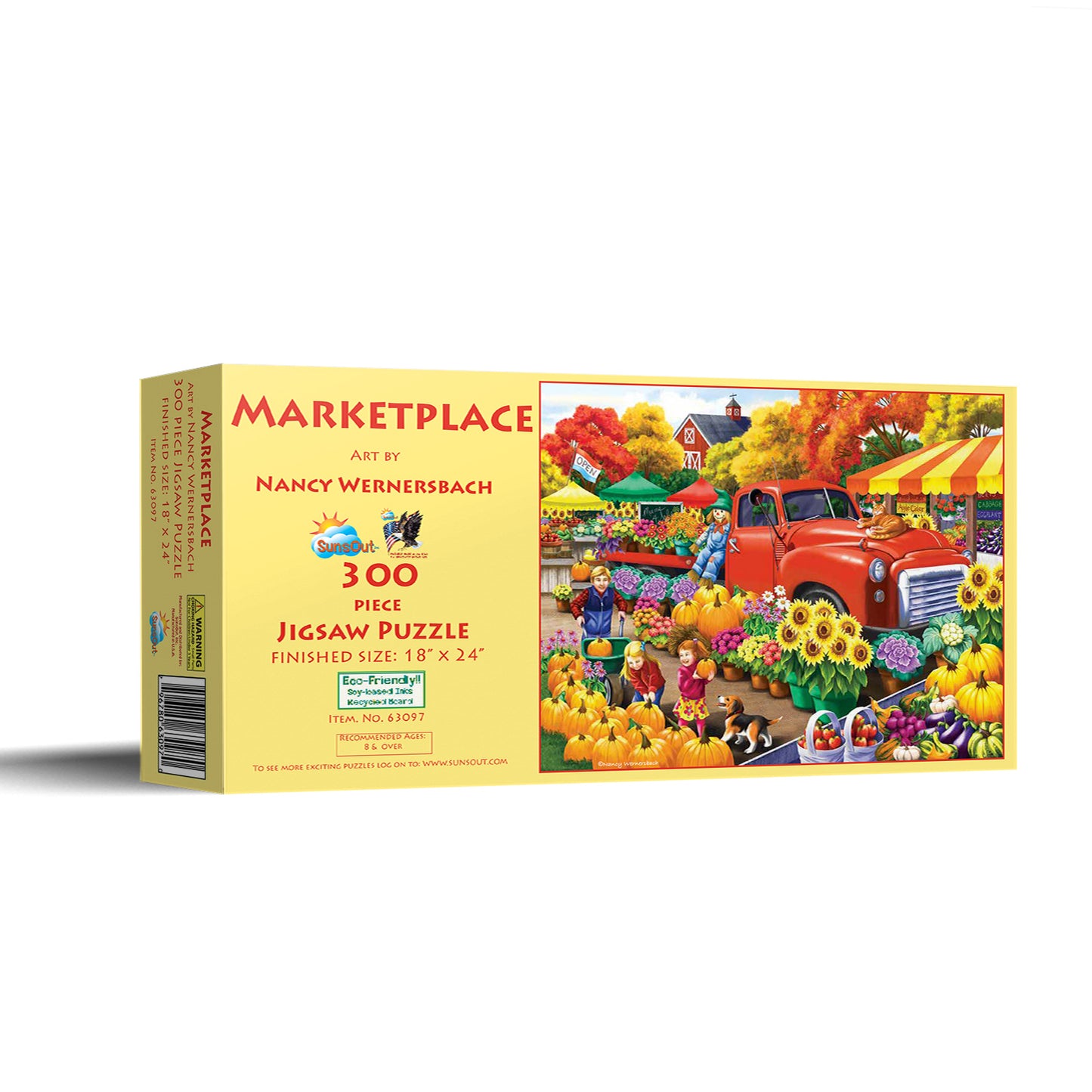 Marketplace 300 pc  Jigsaw Puzzle 63097
