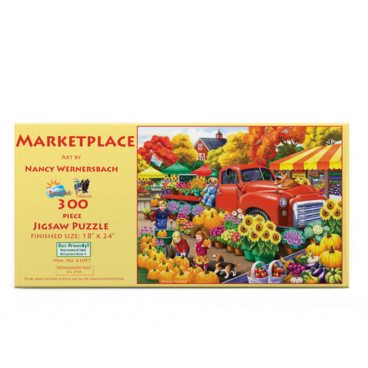 Marketplace 300 pc  Jigsaw Puzzle 63097