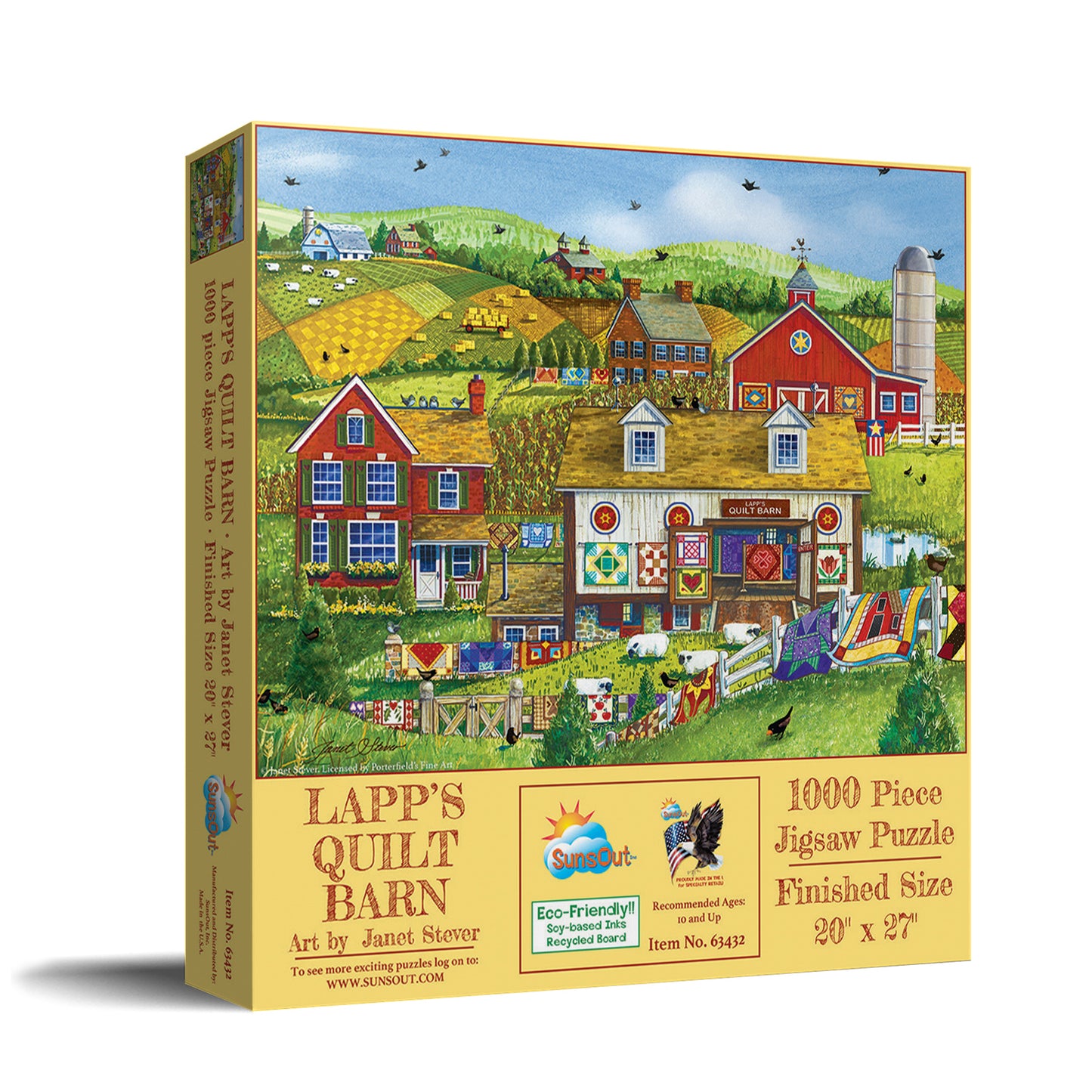 Lapp's Quilt Barn 1000 pc  Jigsaw Puzzle 63432