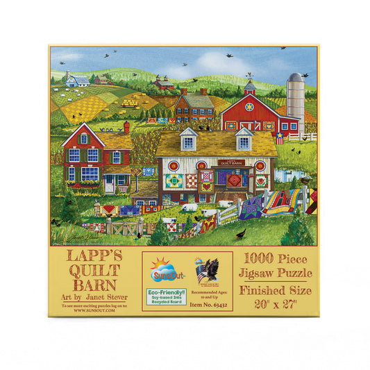 Lapp's Quilt Barn 1000 pc  Jigsaw Puzzle 63432