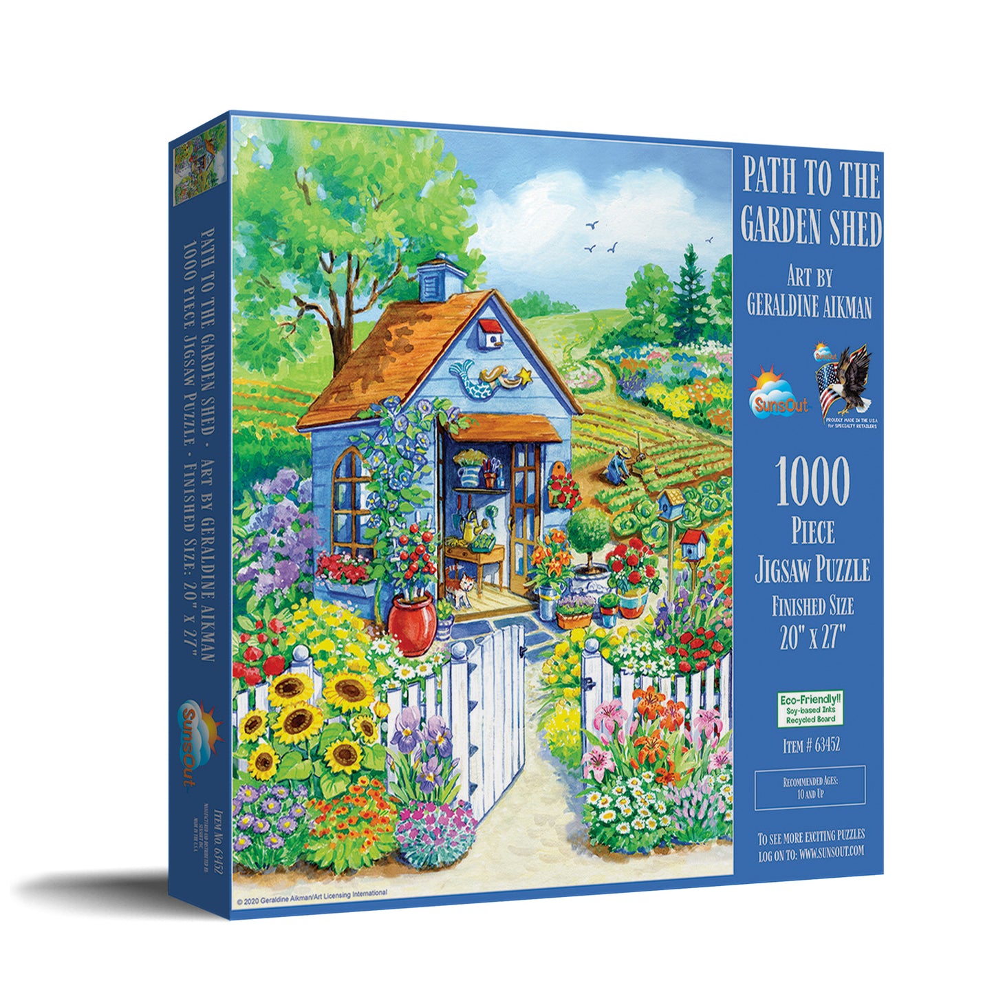 Path to the Garden Shed 1000 pc  Jigsaw Puzzle 63452