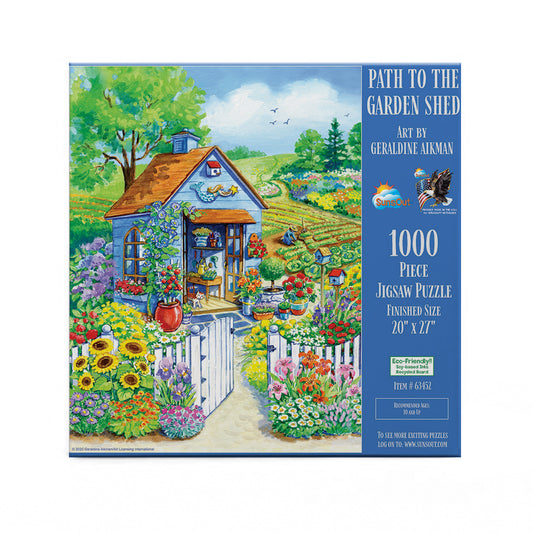 Path to the Garden Shed 1000 pc  Jigsaw Puzzle 63452