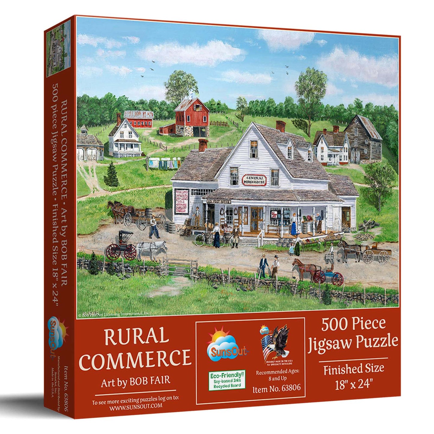 Rural Commerce 500 pc  Jigsaw Puzzle 63806