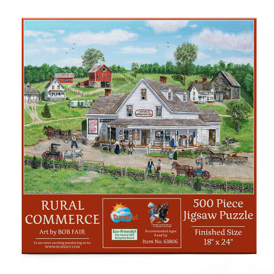 Rural Commerce 500 pc  Jigsaw Puzzle 63806