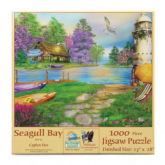 Seagull Bay 1000 pc  Jigsaw Puzzle 66510
