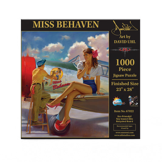 Miss Behavin 1000 pc  Jigsaw Puzzle 67022