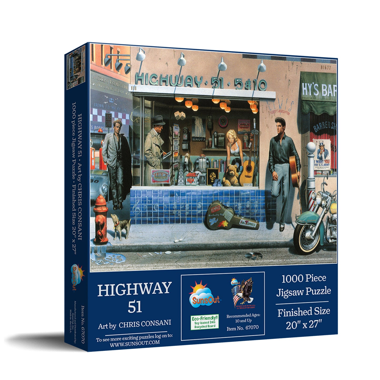 Highway 51 1000 pc  Jigsaw Puzzle 67070