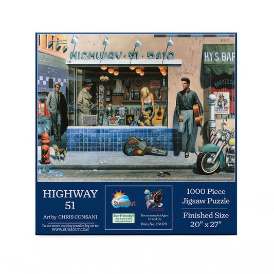 Highway 51 1000 pc  Jigsaw Puzzle 67070
