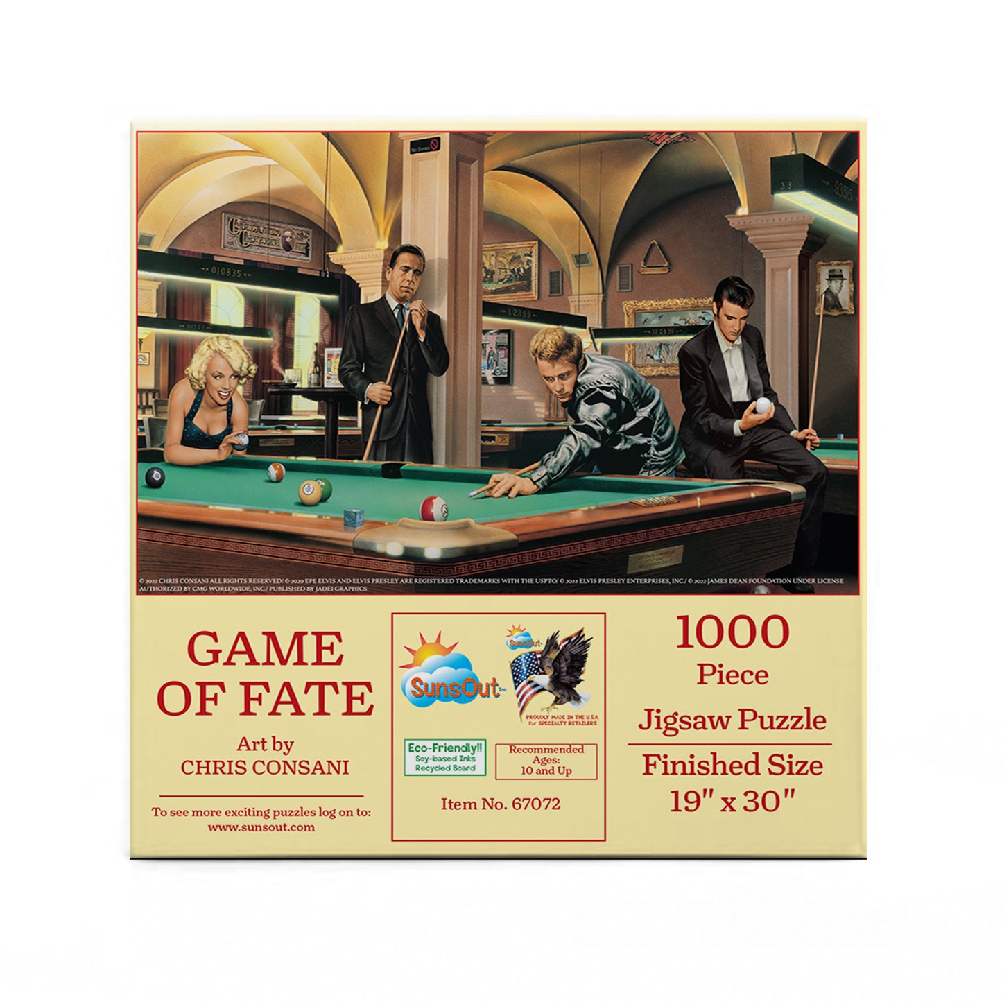 Game of Fate 1000 pc  Jigsaw Puzzle 67072