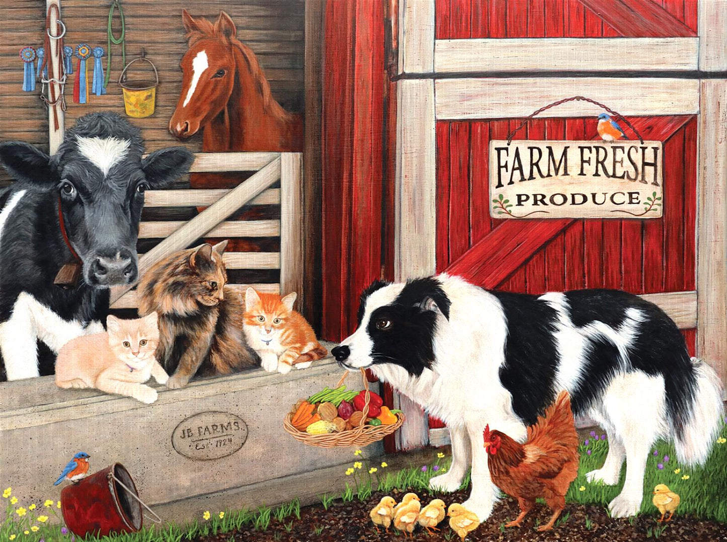 JB Farms 500 pc  Jigsaw Puzzle 67210