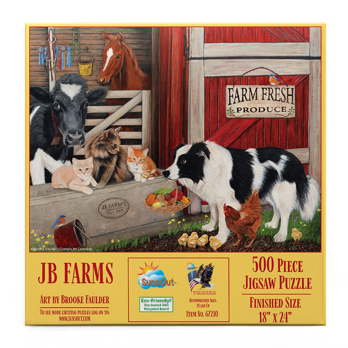 JB Farms 500 pc  Jigsaw Puzzle 67210