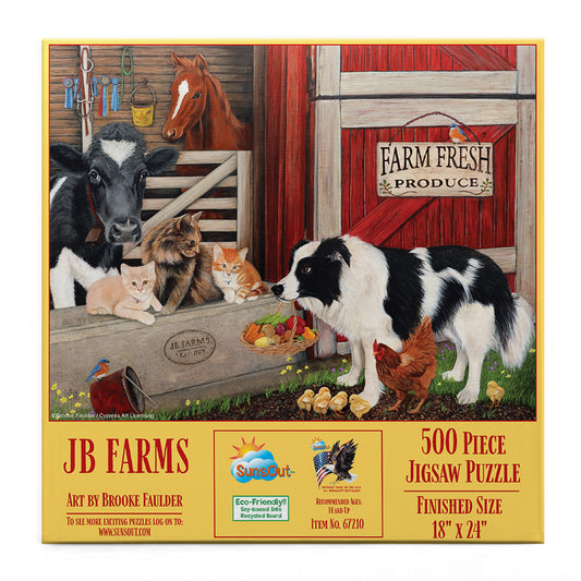 JB Farms 500 pc  Jigsaw Puzzle 67210