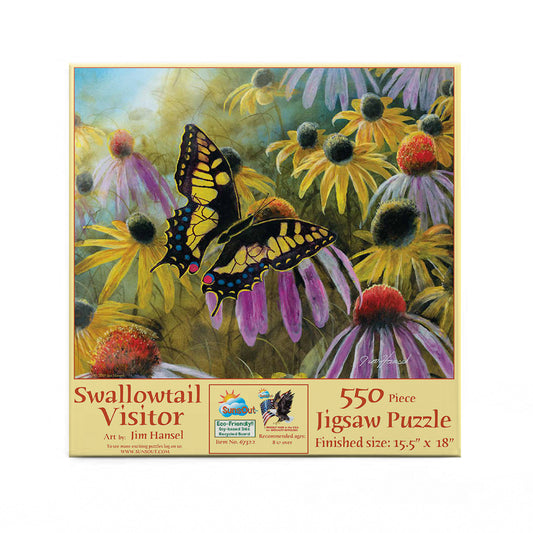 Swallowtail Vistor 550 pc  Jigsaw Puzzle 67322