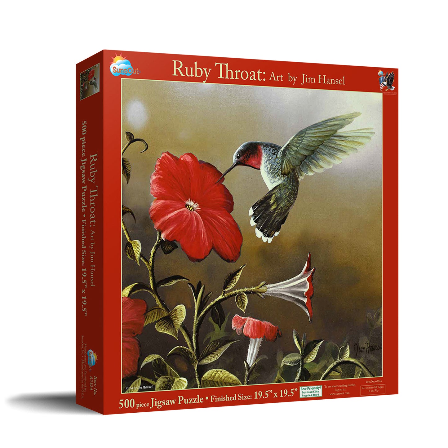 Ruby Throat 500 pc  Jigsaw Puzzle 67324