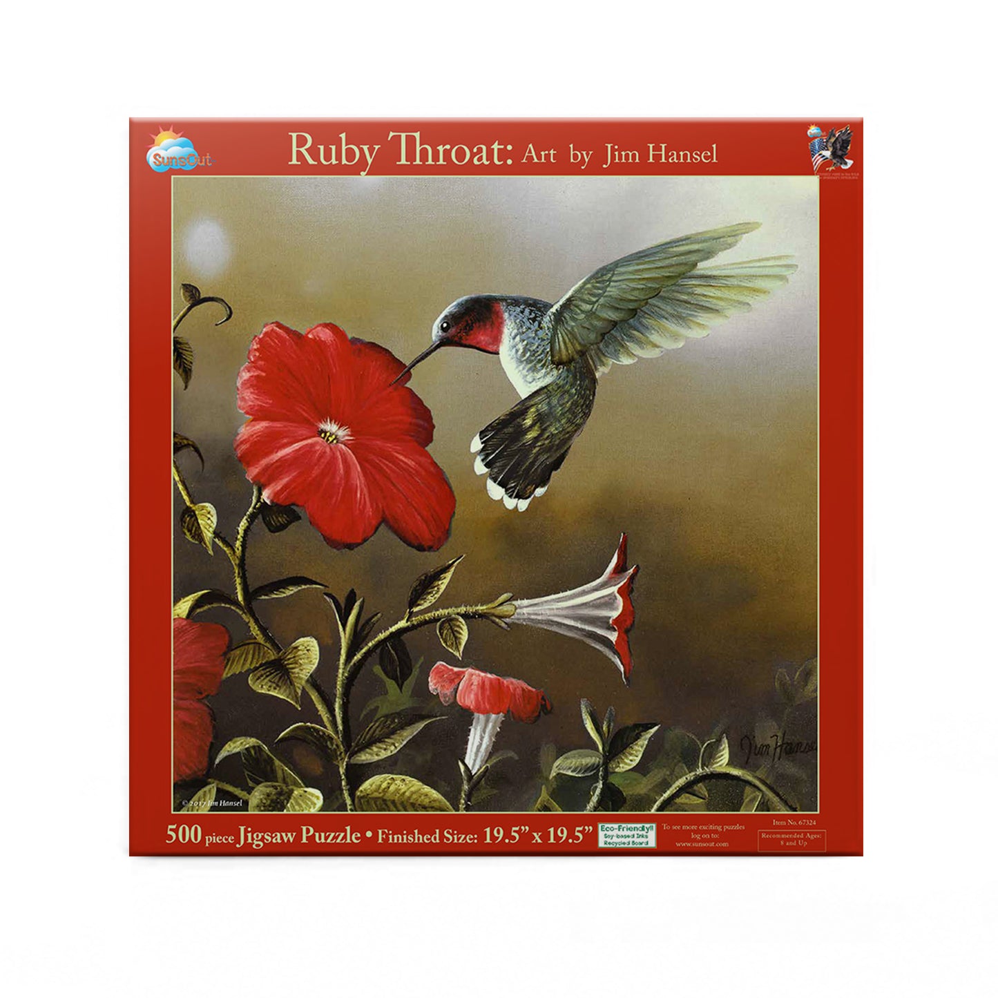 Ruby Throat 500 pc  Jigsaw Puzzle 67324