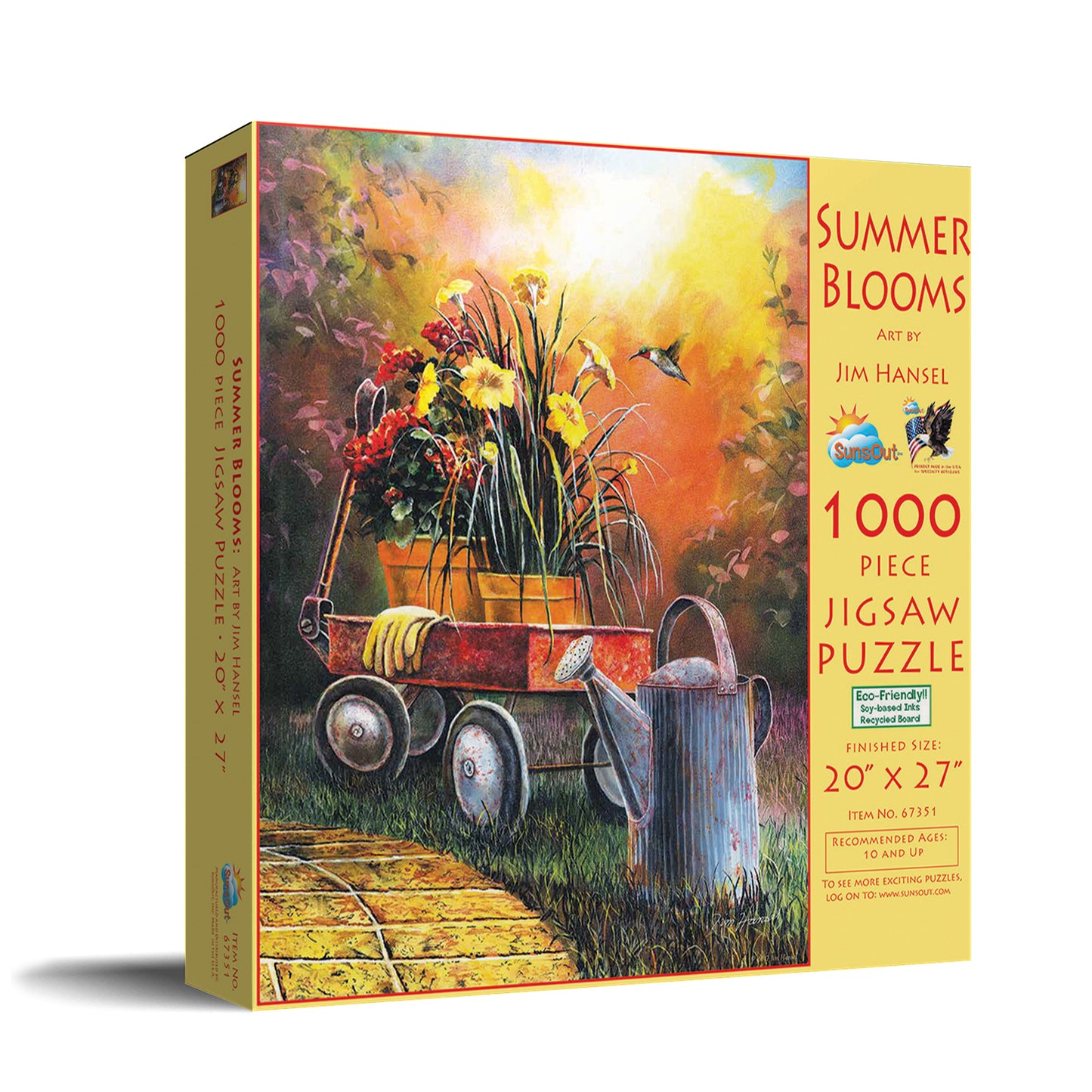 Summer Blooms 1000 pc  Jigsaw Puzzle 67351