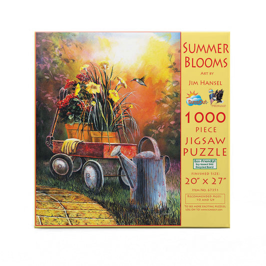 Summer Blooms 1000 pc  Jigsaw Puzzle 67351