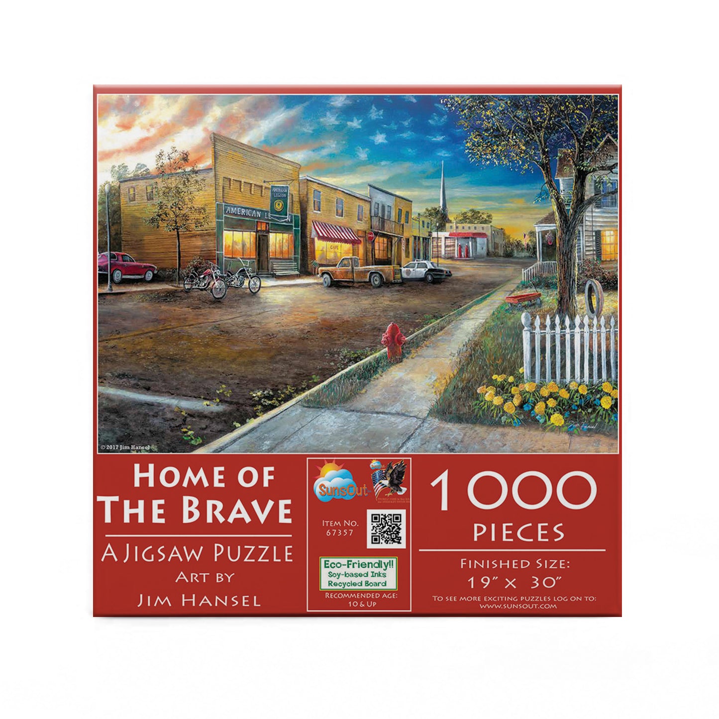 Home of the Brave 1000 pc  Jigsaw Puzzle 67357