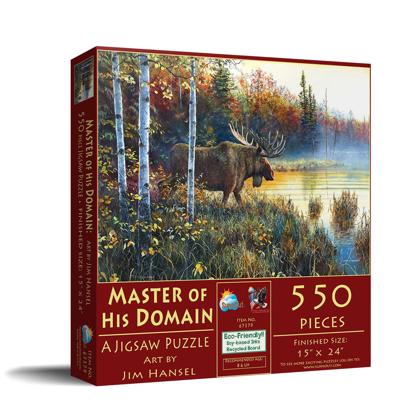 Master of His Domain 550 pc  Jigsaw Puzzle 67379
