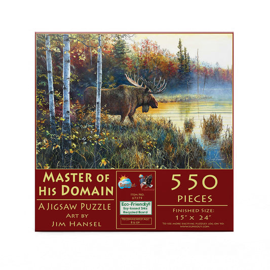 Master of His Domain 550 pc  Jigsaw Puzzle 67379