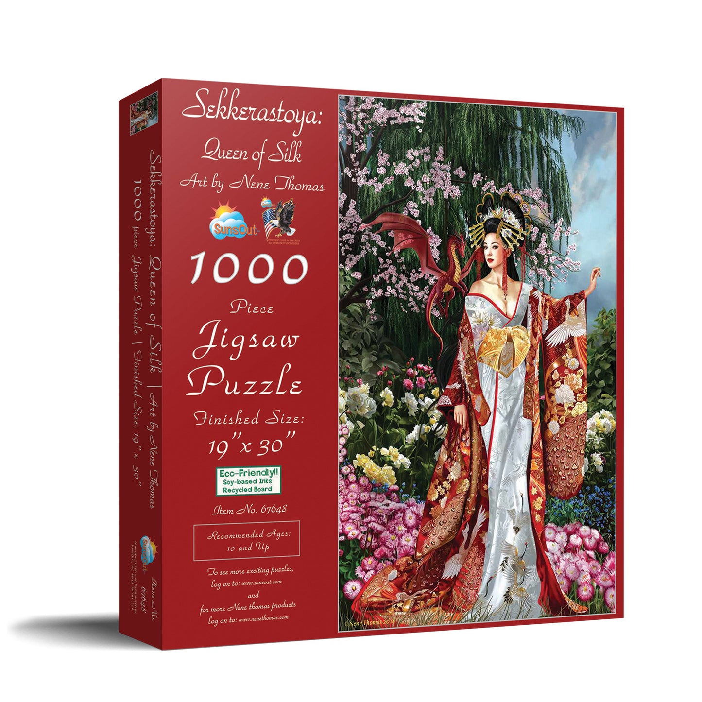 Queen of Silk 1000 pc  Jigsaw Puzzle 67648