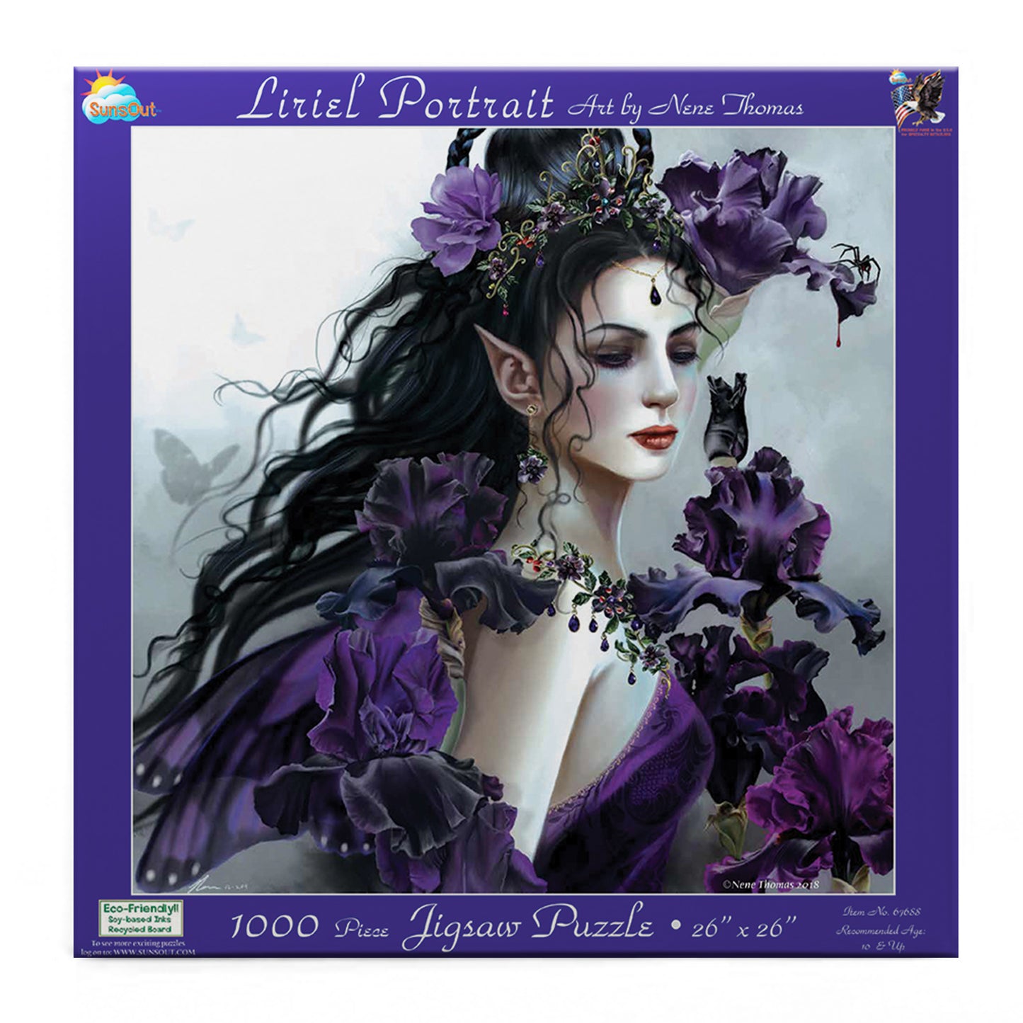 Liriel Portrait 1000 pc  Jigsaw Puzzle 67688