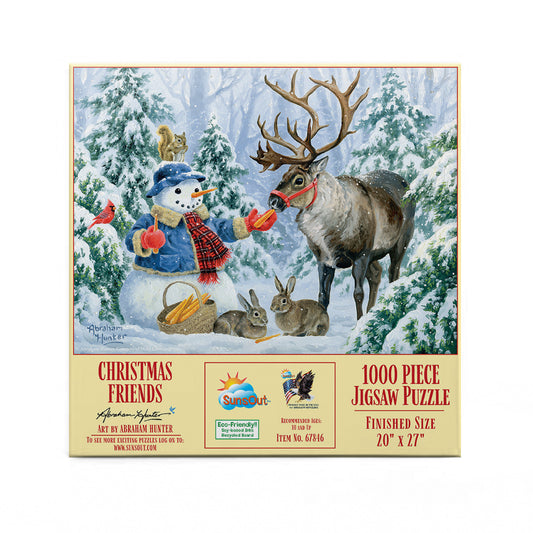 Christmas Friends 1000 pc  Jigsaw Puzzle 67846