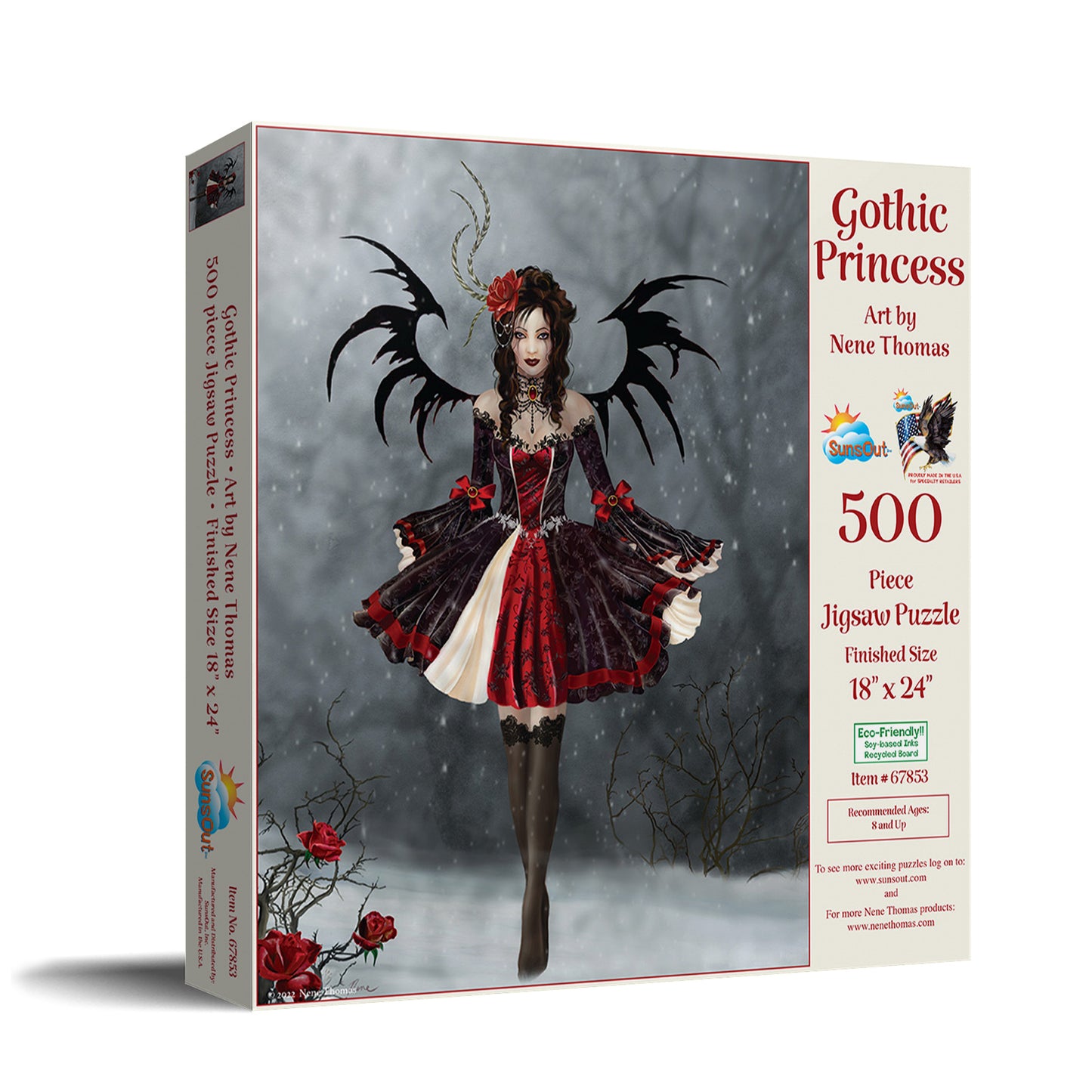 Gothic Princess 500 pc  Jigsaw Puzzle 67853