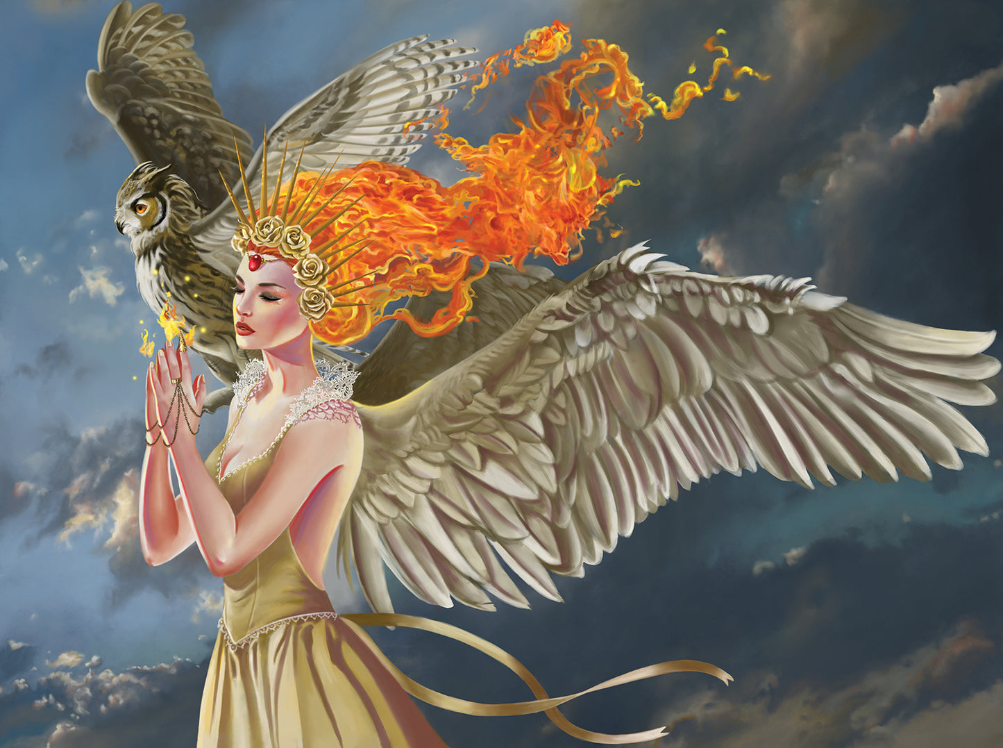 Spirit of the Flame 500 pc  Jigsaw Puzzle 67876
