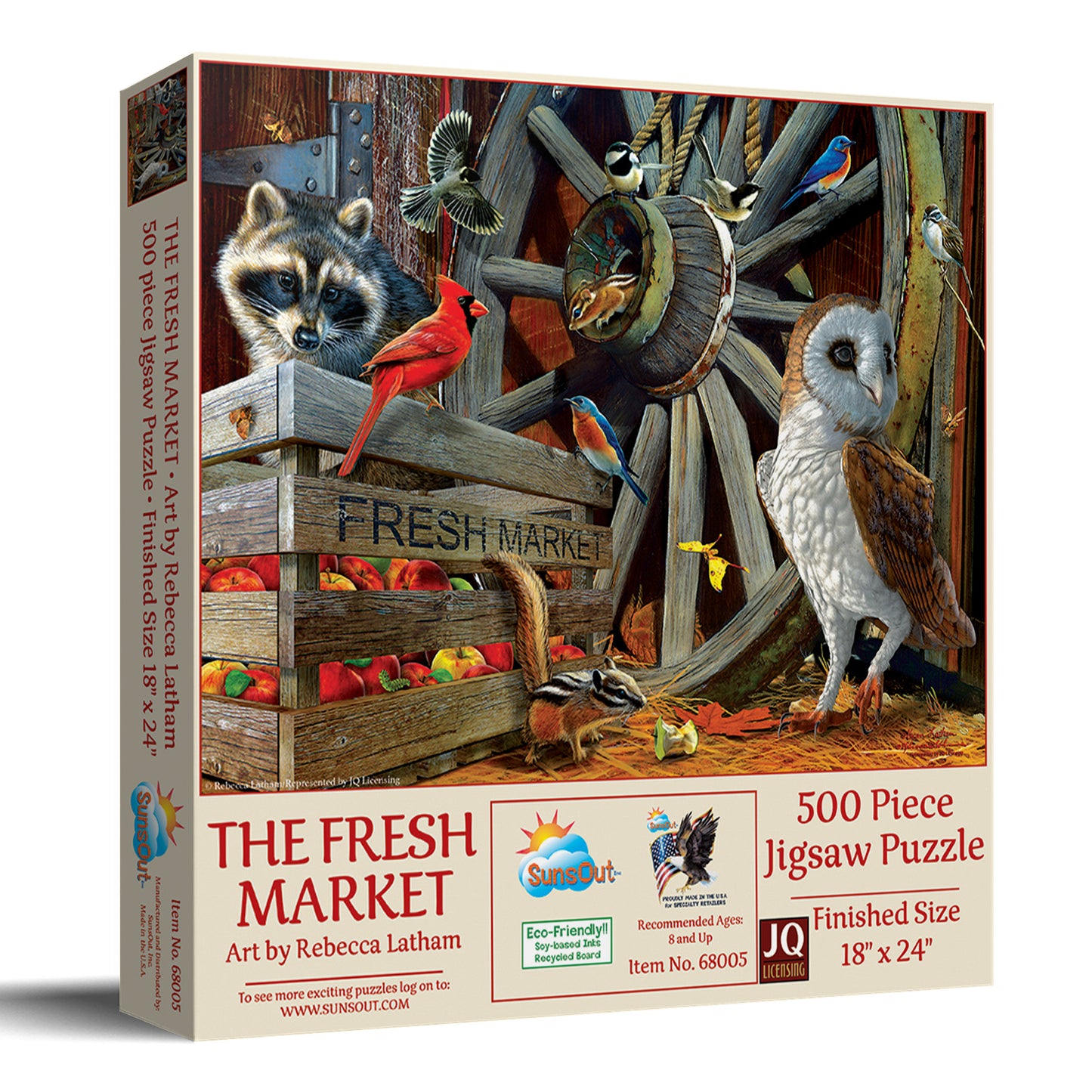 The Fresh Market 500 pc  Jigsaw Puzzle 68005