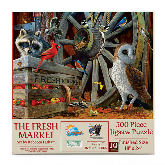 The Fresh Market 500 pc  Jigsaw Puzzle 68005