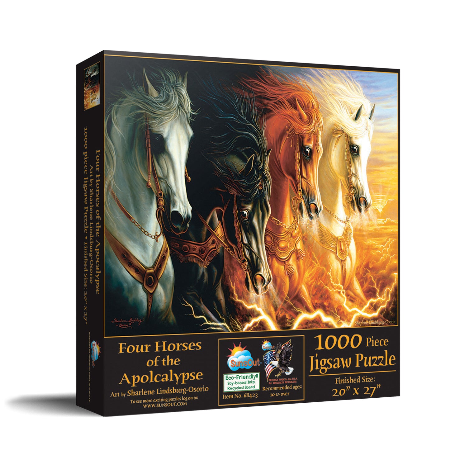 Four Horses of the Apocalypse 1000 pc  Jigsaw Puzzle 68423