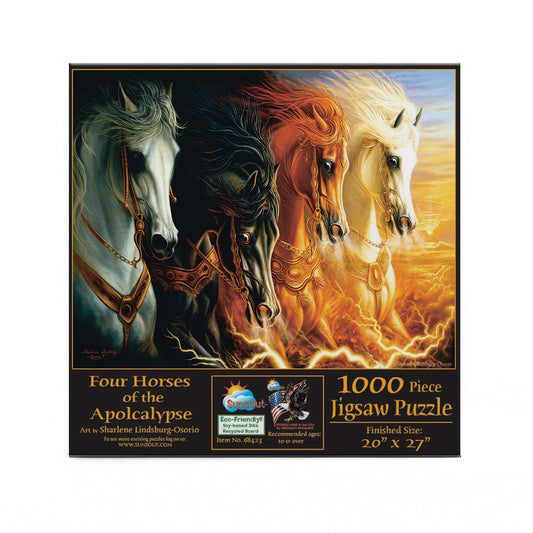 Four Horses of the Apocalypse 1000 pc  Jigsaw Puzzle 68423