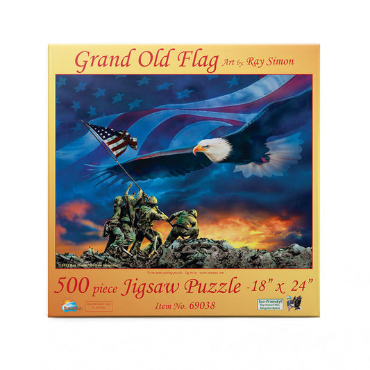 Grand Old Flag 500 pc  Jigsaw Puzzle 69038