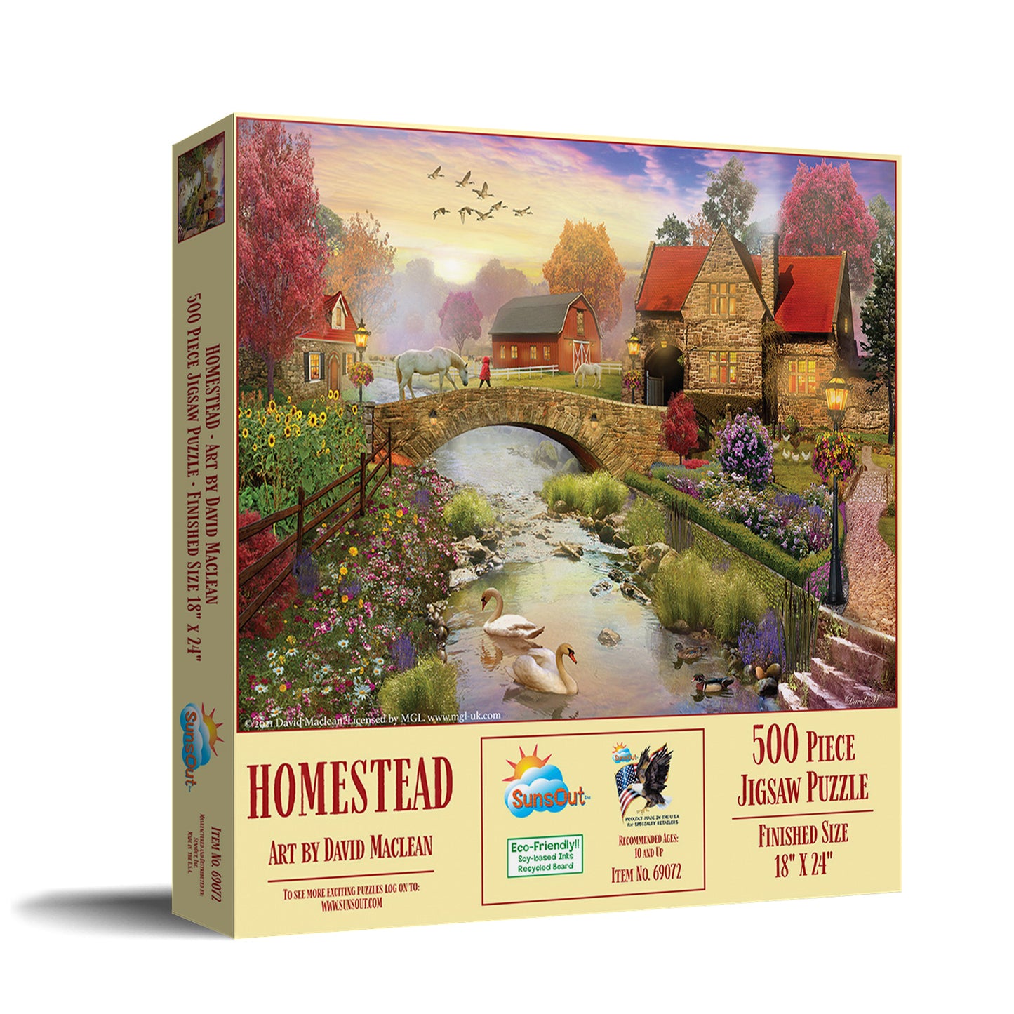 Homestead 500 pc  Jigsaw Puzzle 69072