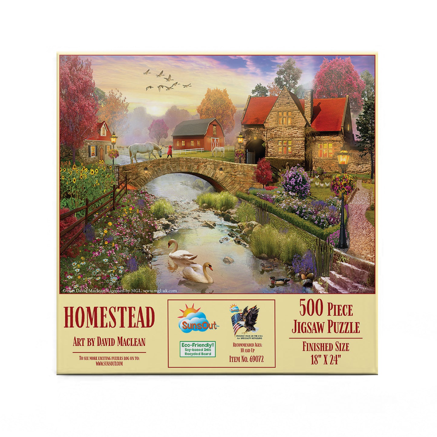 Homestead 500 pc  Jigsaw Puzzle 69072