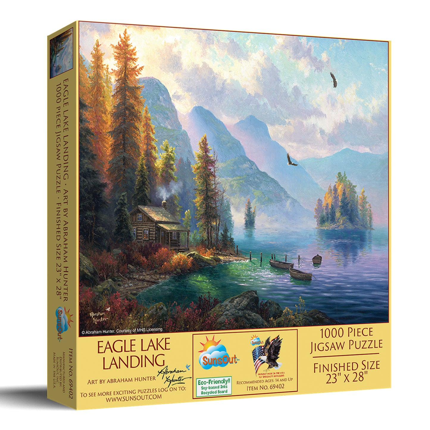 Eagle Lake Landing 1000 pc  Jigsaw Puzzle 69402