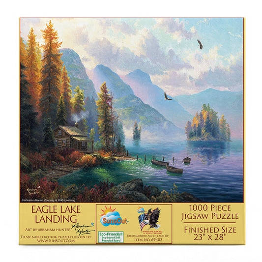 Eagle Lake Landing 1000 pc  Jigsaw Puzzle 69402