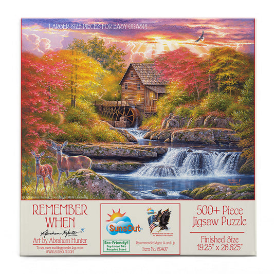 Remember When 500 pc Large Pieces Jigsaw Puzzle 69407