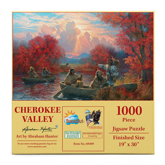 Cherokee Valley 1000 pc  Jigsaw Puzzle 69409