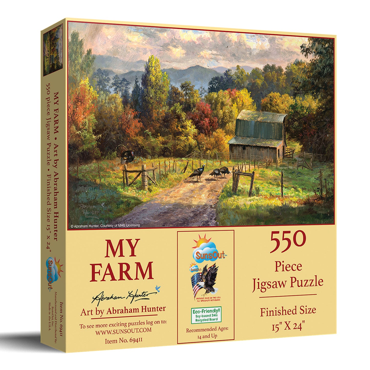 My Farm 550 pc  Jigsaw Puzzle 69411