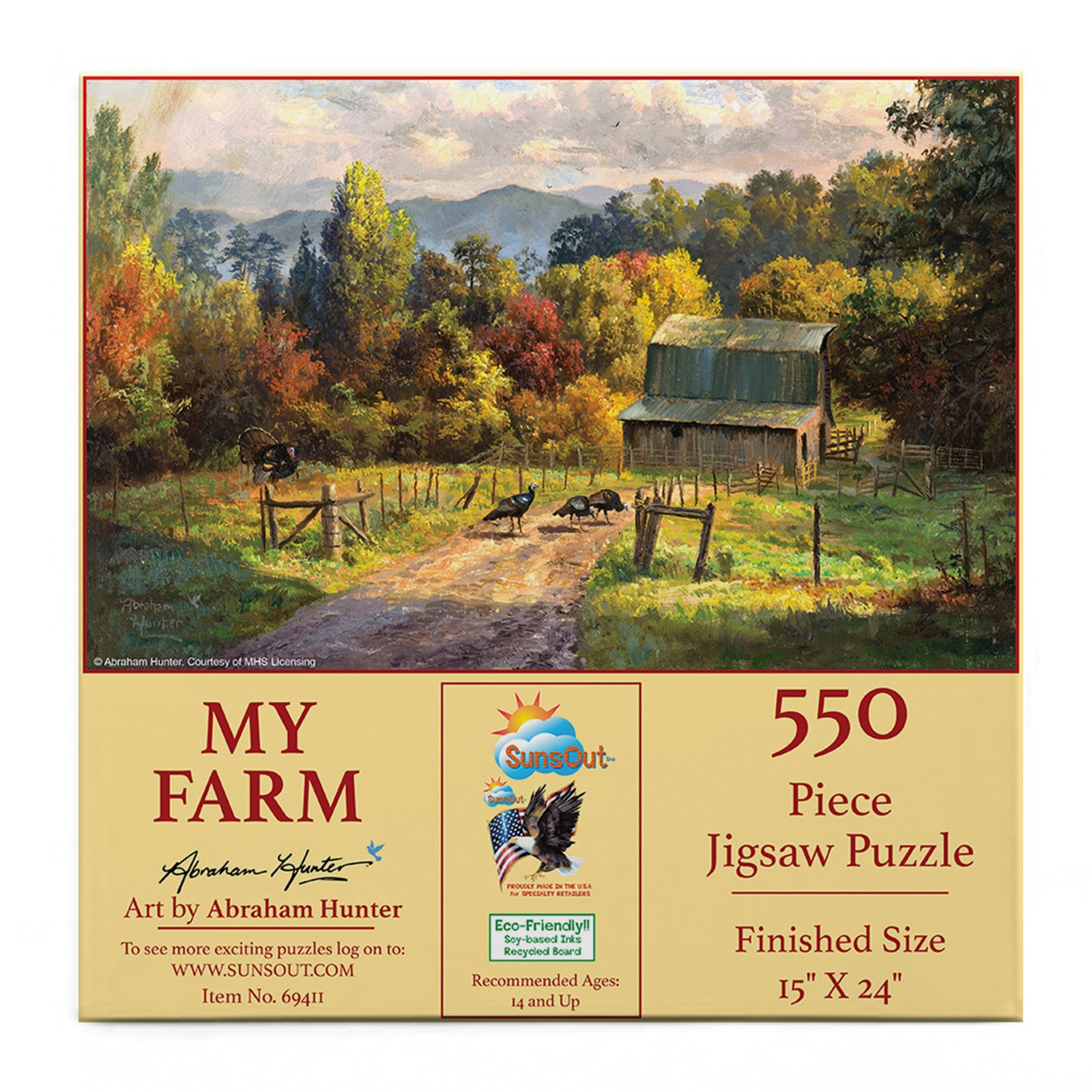 My Farm 550 pc  Jigsaw Puzzle 69411