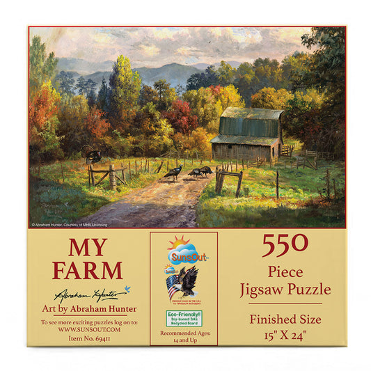 My Farm 550 pc  Jigsaw Puzzle 69411