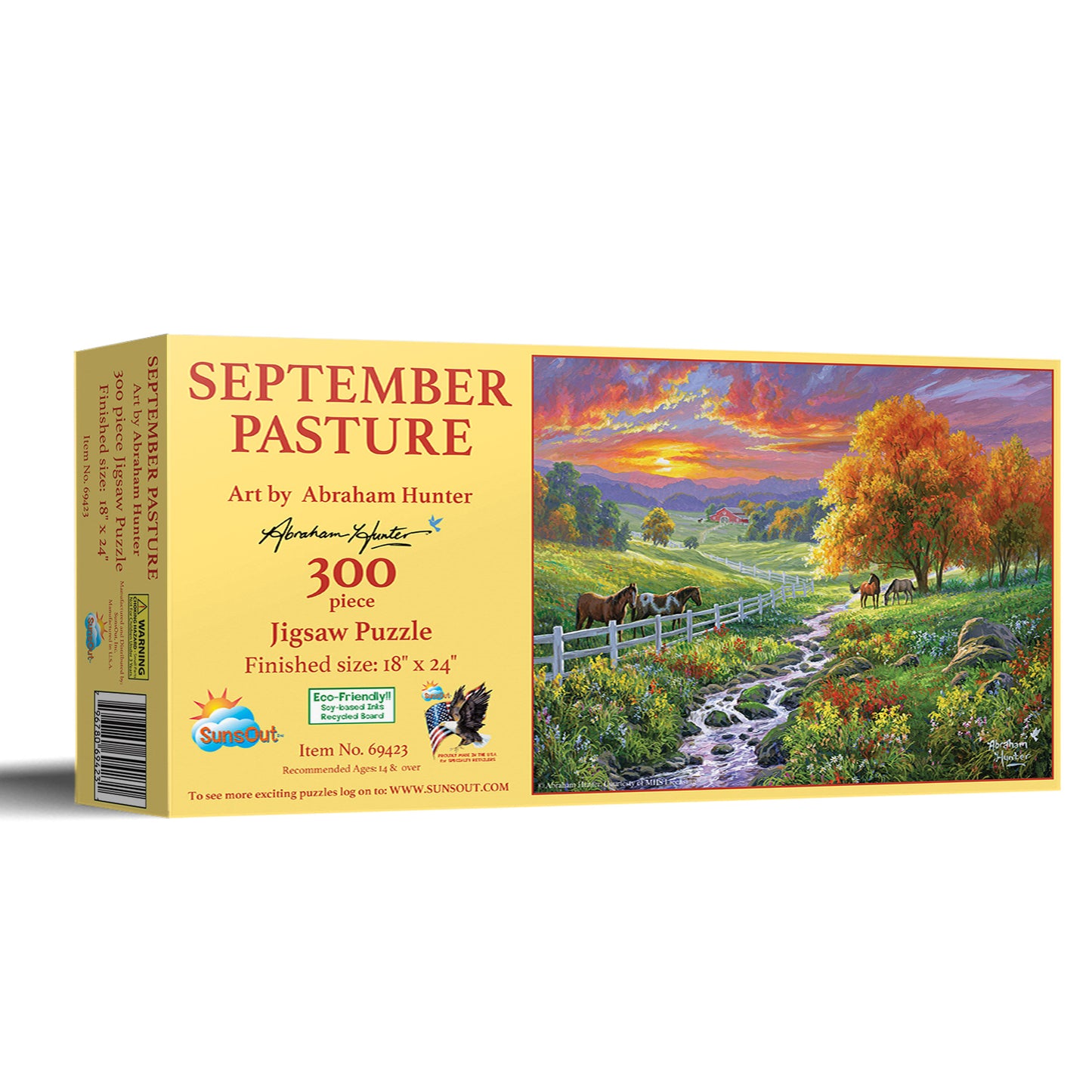 September Pasture 300 pc  Jigsaw Puzzle 69423