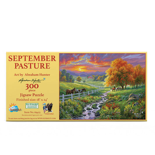 September Pasture 300 pc  Jigsaw Puzzle 69423